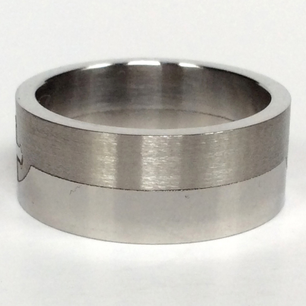 Men’s Cross Pattern Ring - Picture 5 of 5